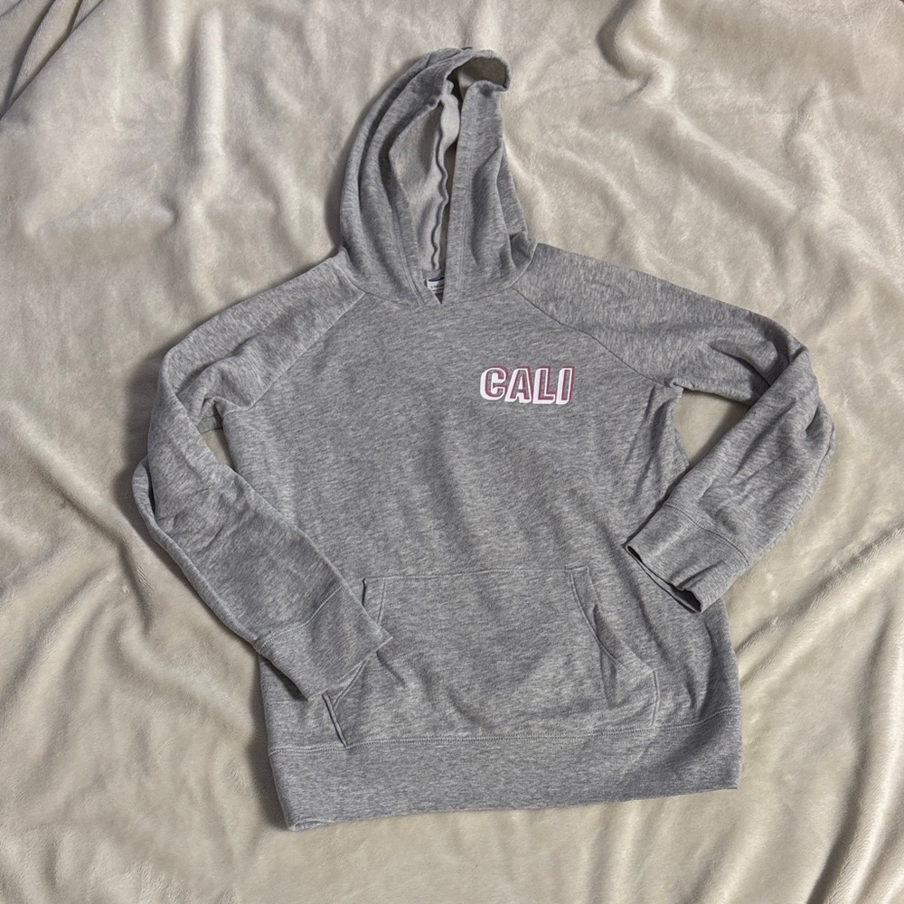 Old Navy Gray Hoodie-size L (10-12)